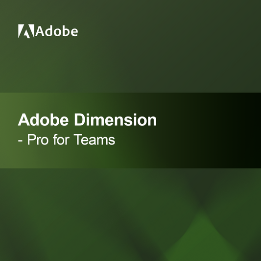 Adobe Dimension - Pro för team