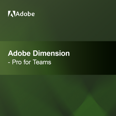 Adobe Dimension - Pro för team