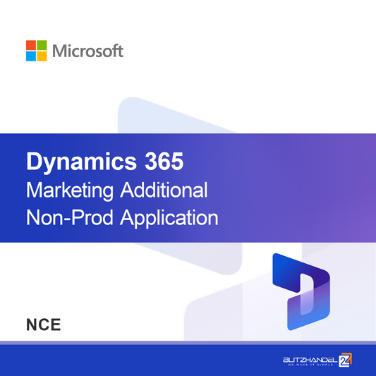 Aplikasi Non-Prod Tambahan Dynamics 365 Marketing (NCE)