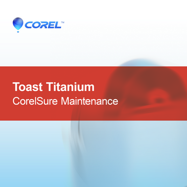 Toast Titanium CorelSure Συντήρηση