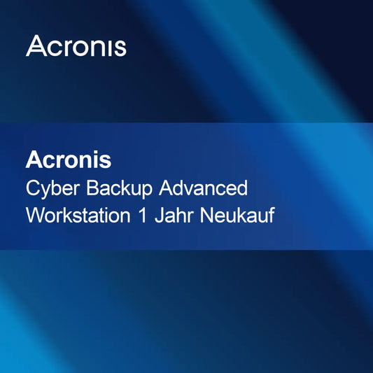 Acronis Cyber Backup Stație de Lucru Avansată