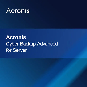 Acronis Cyber Protect Avanceret Server