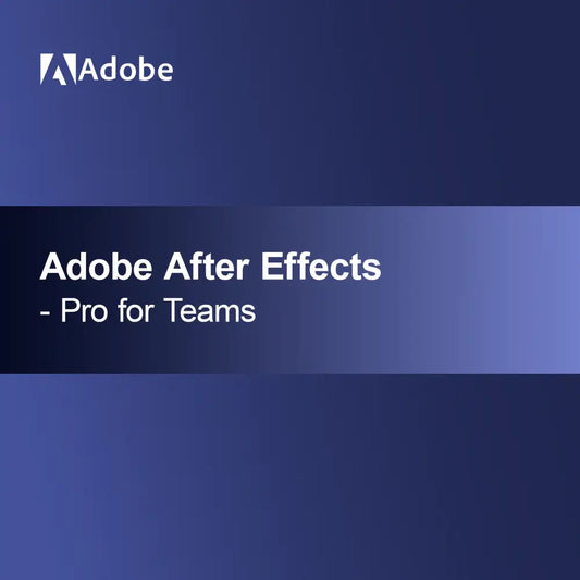 Adobe After Effects – Pro pre tímy