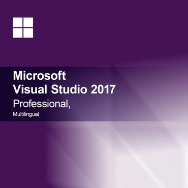 Microsoft Visual Studio 2017 Professional, flerspråklig