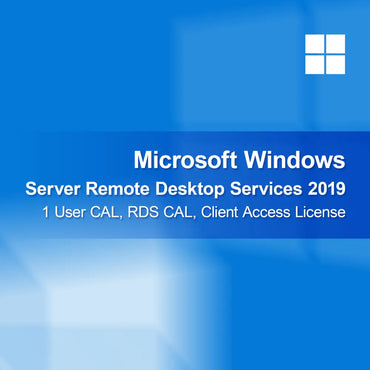 Microsoft Windows Server Remote Desktop Services 2019, 1 uživatelská CAL, RDS CAL, licence pro přístup klienta
