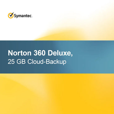 Norton 360 Deluxe, 25 GB varnostna kopija v oblaku