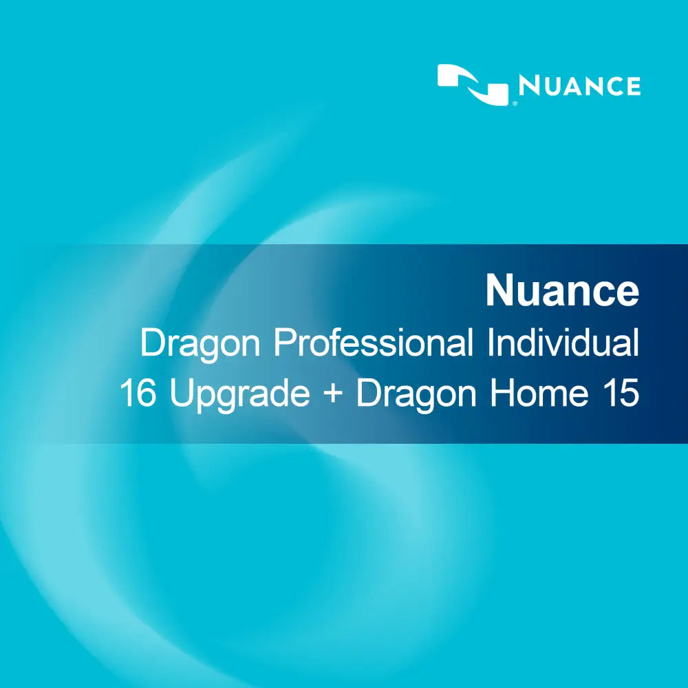Nuance Dragon Profesional Individual 16 Upgrade + Dragon Home 15
