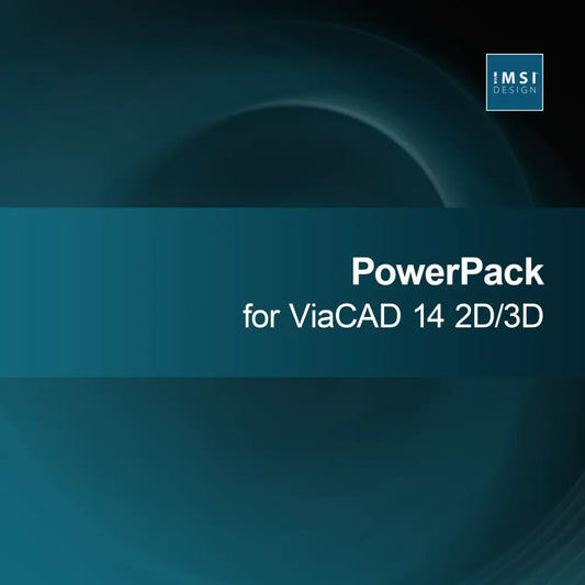 ViaCAD 14 2D/3D için PowerPack