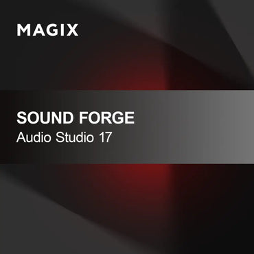 SOUND FORGE Avdio Studio 17