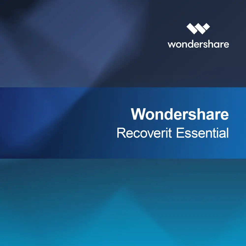 Wondershare Recoverit Основен