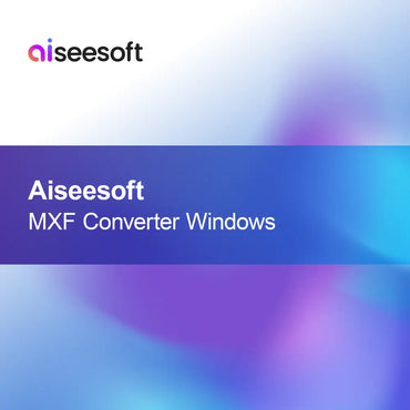 Aiseesoft MXF pretvornik