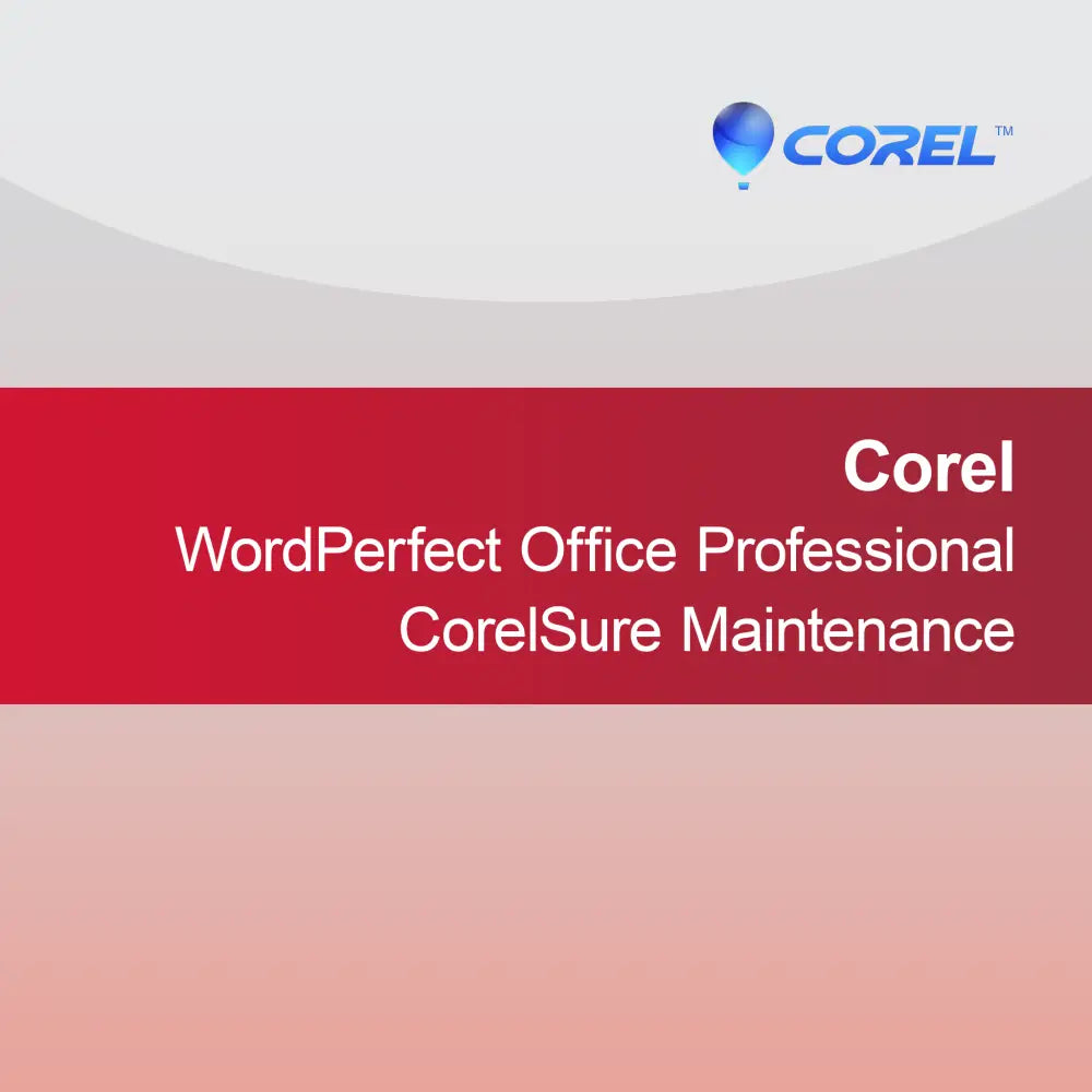 Corel WordPerfect Office Professional CorelSure Maintenance