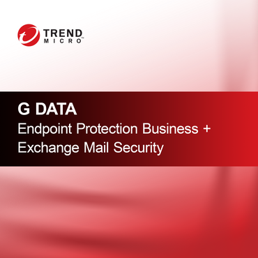 G DATA Zaščita končnih točk za podjetja + Exchange varnost e-pošte