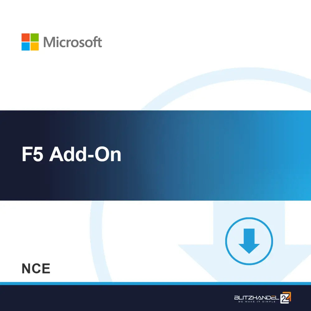 Microsoft 365 F5 Module complémentaire (NCE)