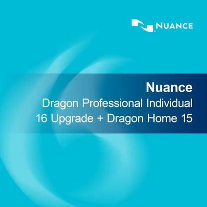 Nuance Dragon Profesional Individual 16 Upgrade + Dragon Home 15
