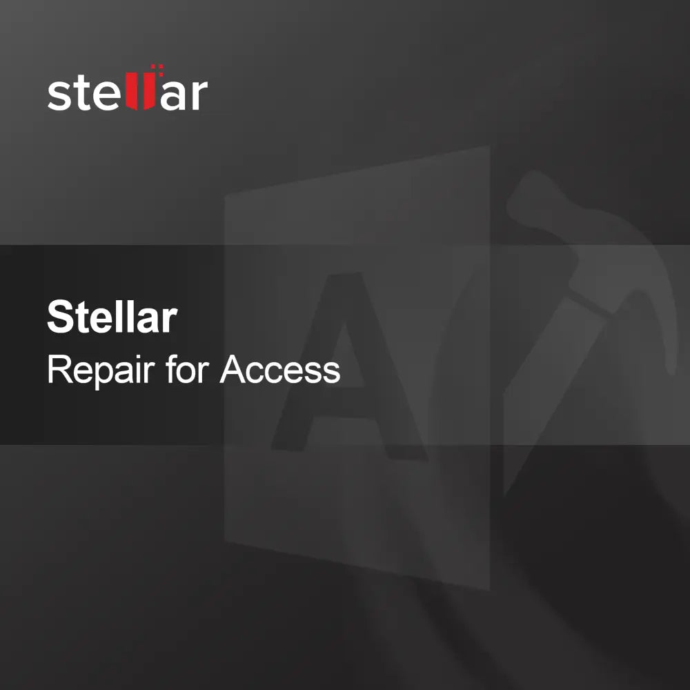 Stellar Repair pro Access